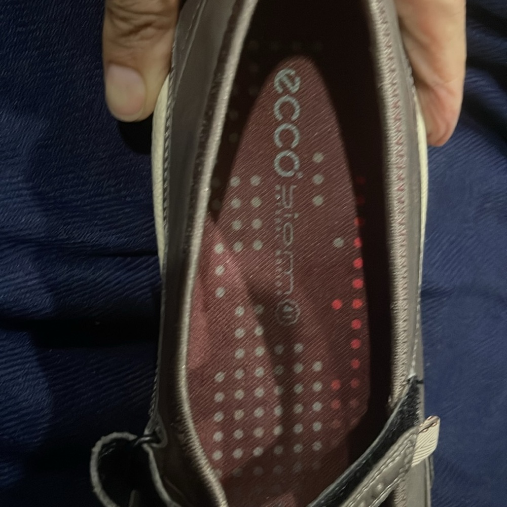 Ecco biom Leather Mary Jane Shoes - Picture 5 of 6